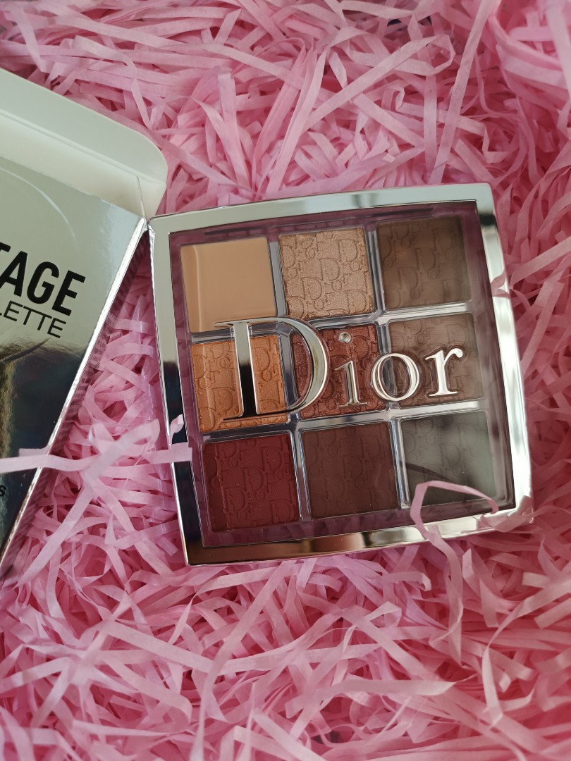Backstage Warm Neutrals Eyeshadow Palette by Dior  Swatches Review   Stefs Edge