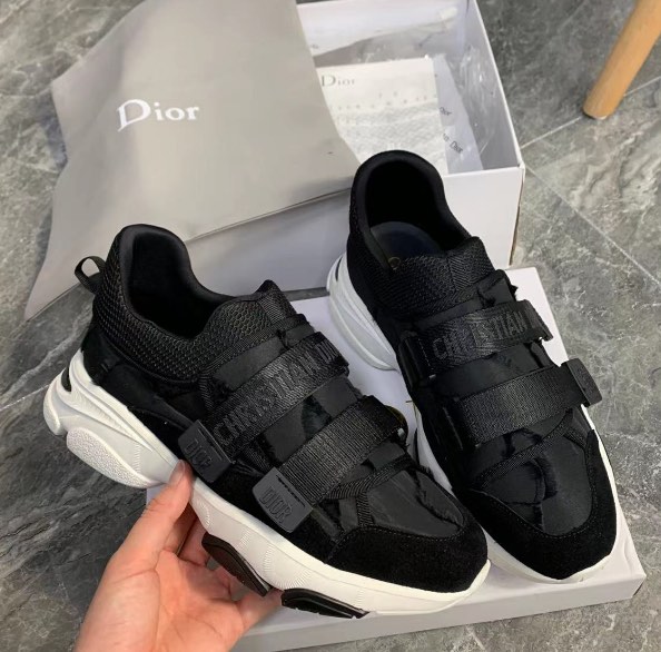 Dior D-wander Sneakers (black) on Carousell