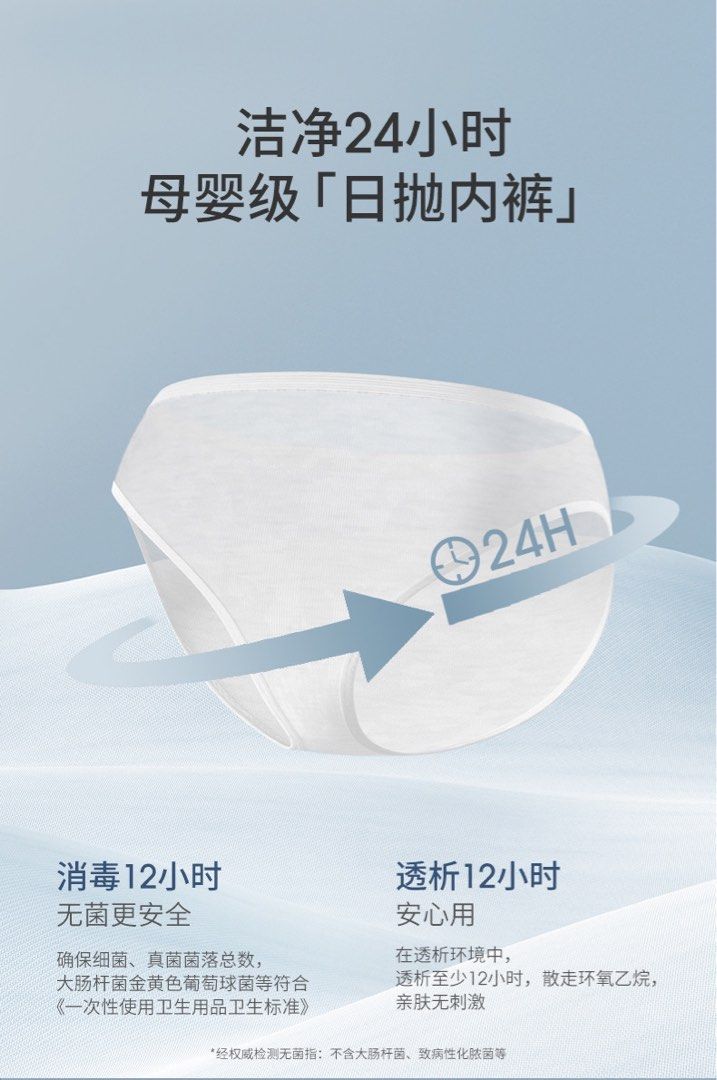 Disposable underwear, Women's Fashion, New Undergarments & Loungewear