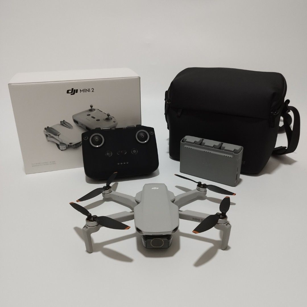 DJI mini 2 fly more combo Photography Drones on Carousell