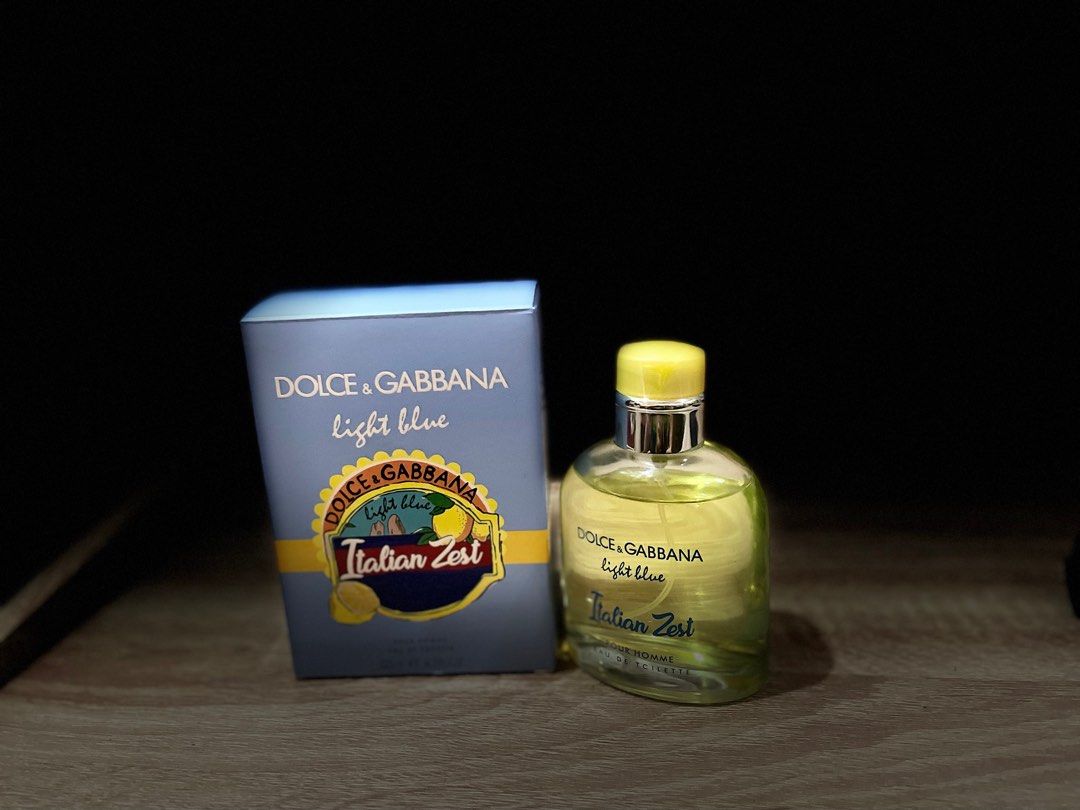 Dolce gabbana clearance italian zest men