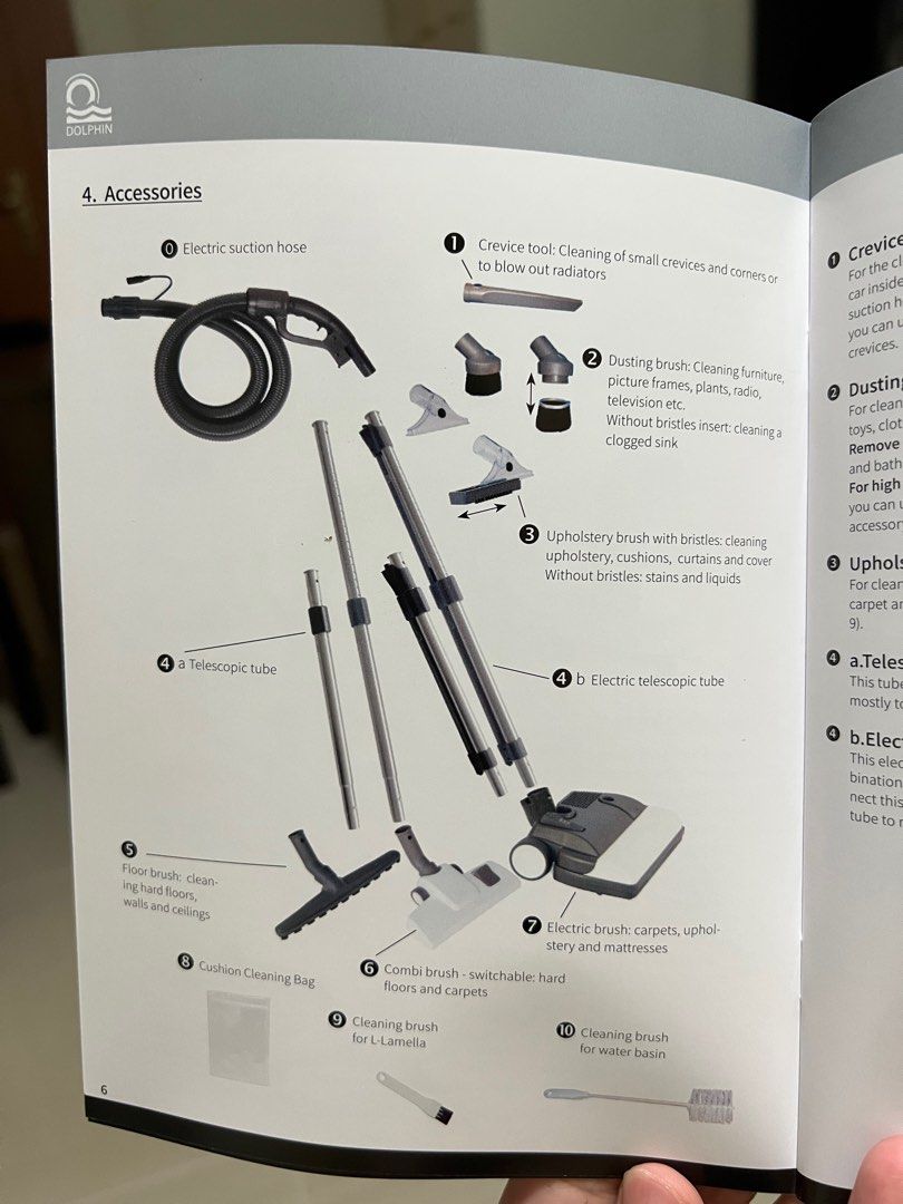 Dolphin Vacuum Cleaner German Technology, TV & Home Appliances