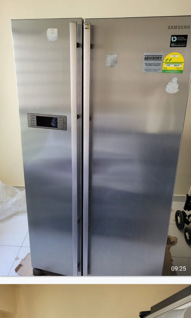 Double door fridge, in Good and Fair condition 400, TV & Home