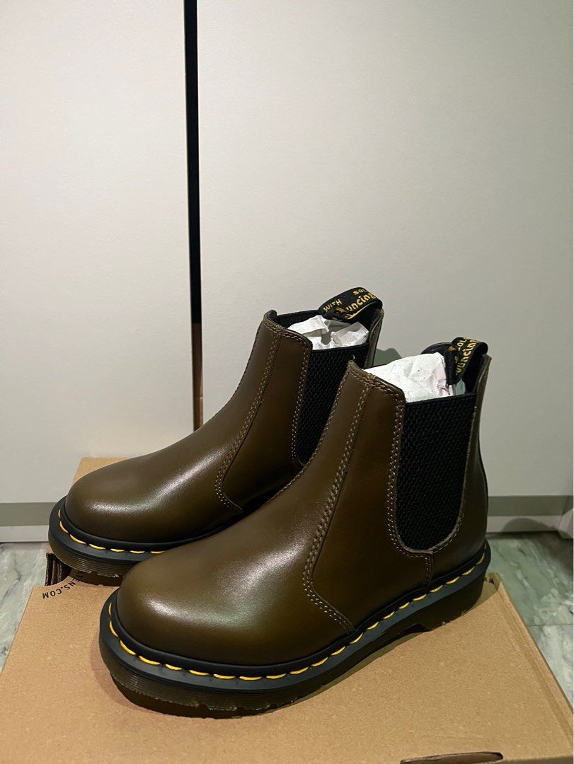 Dr martens 2976 olive cheap