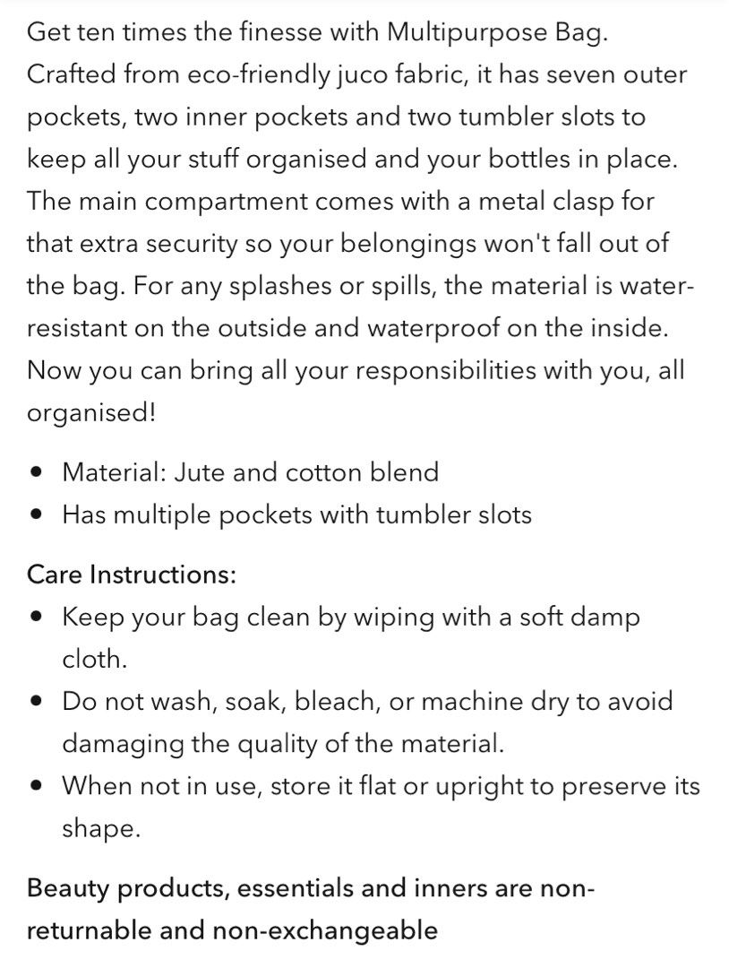 Duck Multipurpose Bag in classic brown, Women's Fashion, Bags & Wallets