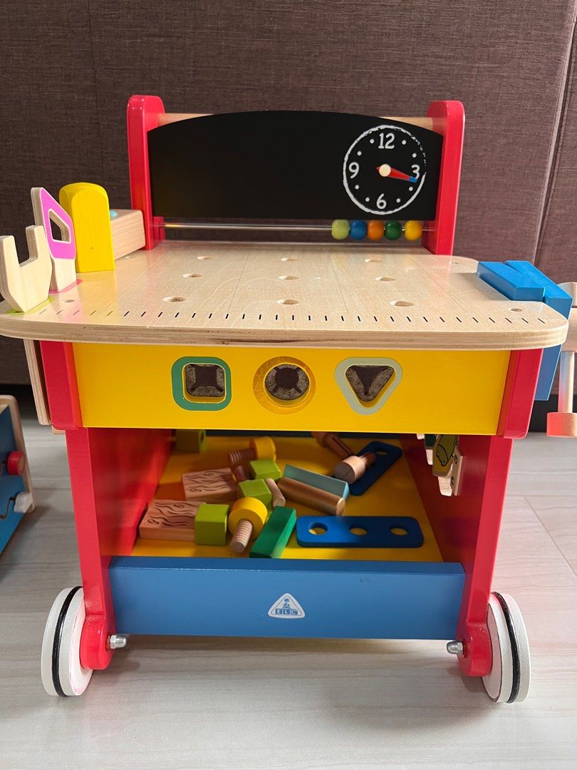 Early Learning Centre Wooden Activity Workbench Walker Play