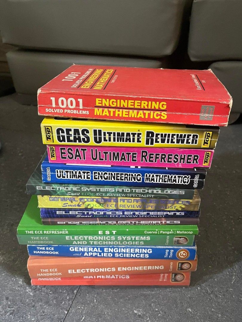 ECE Review Books (EXCEL, EDGE, & TOP REVIEW CENTER), Hobbies & Toys ...