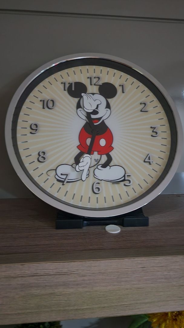 Echo Wall Clock Mickey Mouse Edition on Carousell