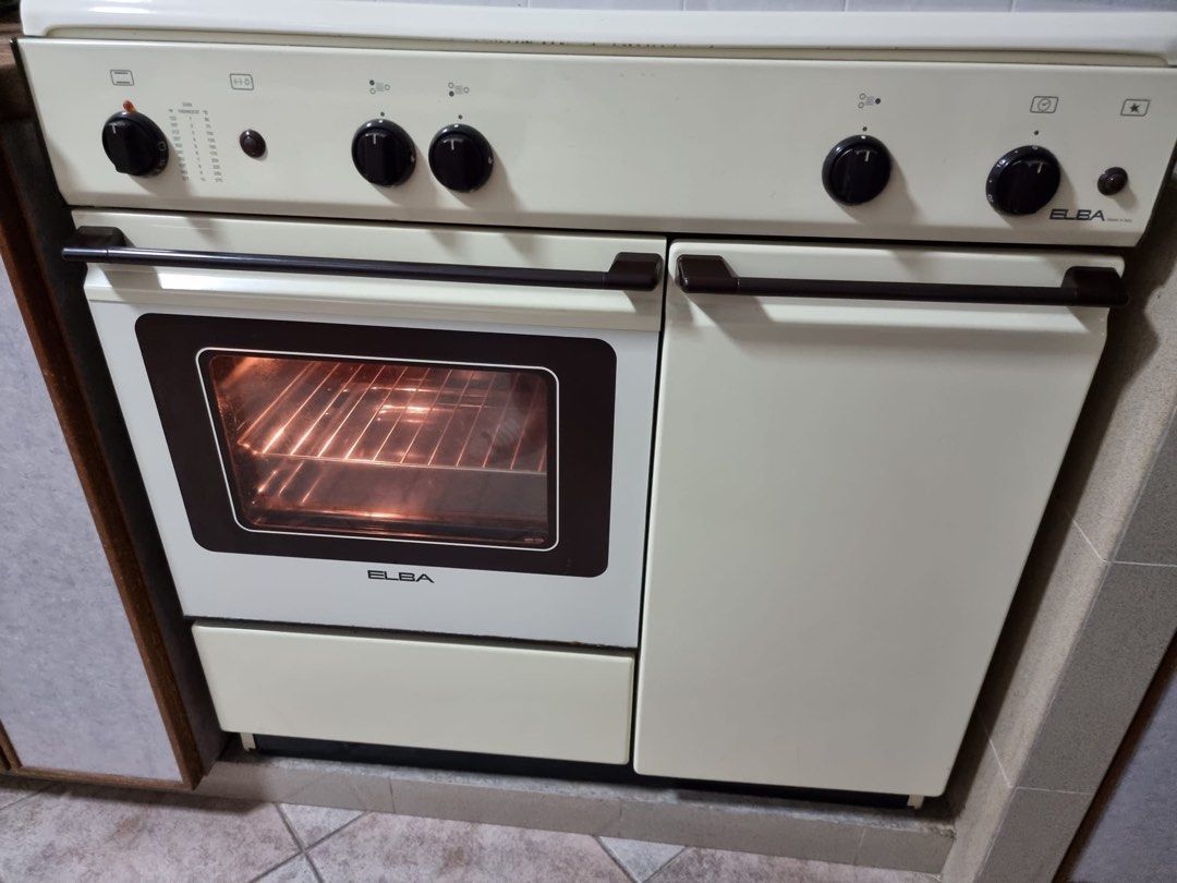 Elba Gas Stove & Electric Oven, TV & Home Appliances, Kitchen