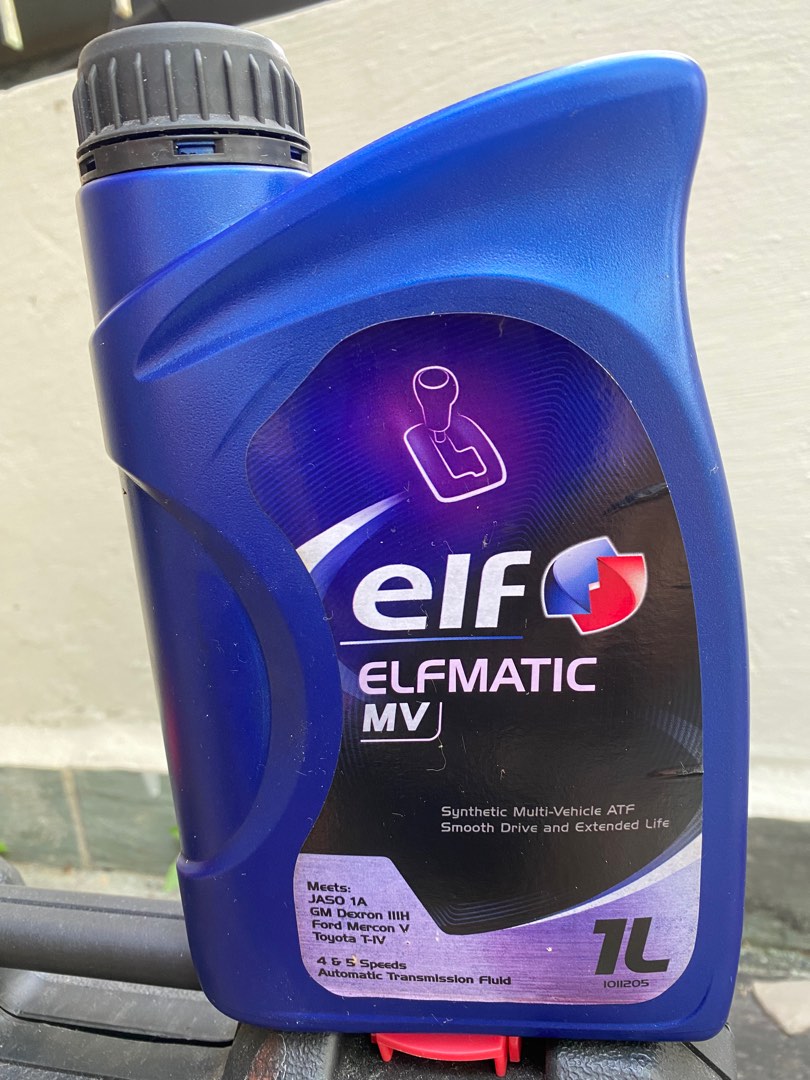 Elf Elfmatic M.V L.V Transmission Fluid
