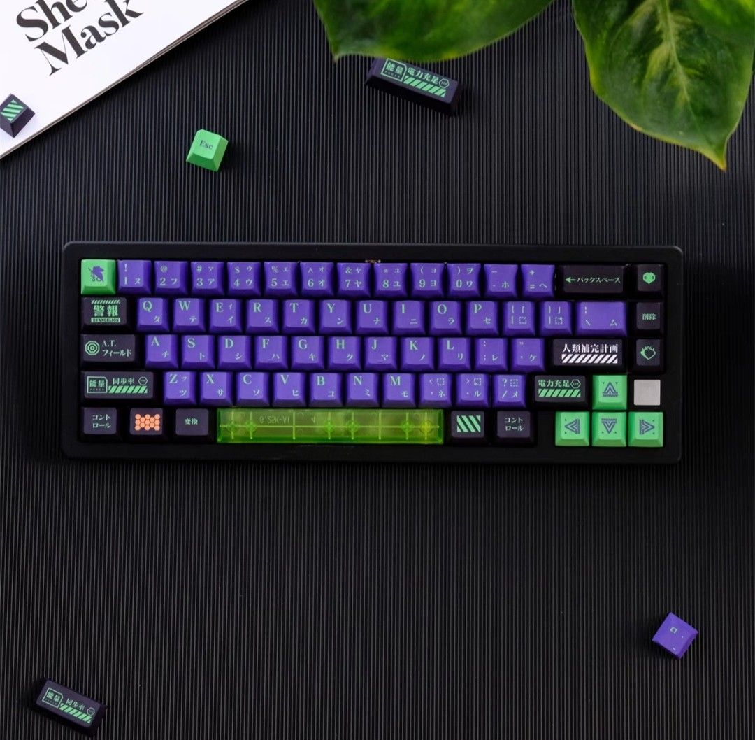 Evangelion Keycaps, Computers & Tech, Parts & Accessories, Computer
