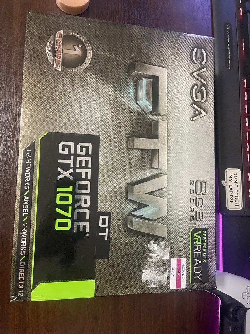EVGA GTX 1070 FTW DT 8gb Computers Tech Desktops on Carousell