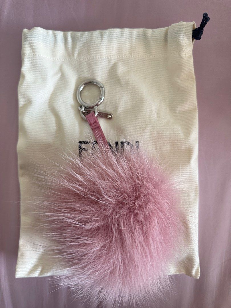 Fendi fur ball clearance