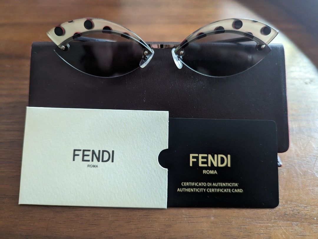 Fendi polka dot sunglasses