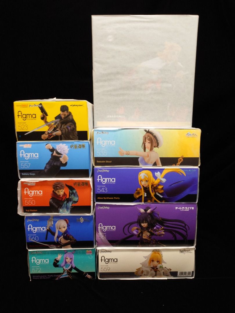 Figma 全新日版 - 523 535 543 550 553 557 559 560 561 572 鬼滅之刃 電馭叛客2077 萊莎 ...