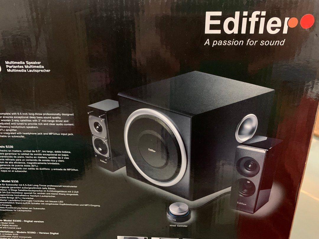Edifier s330d best sale 2.1