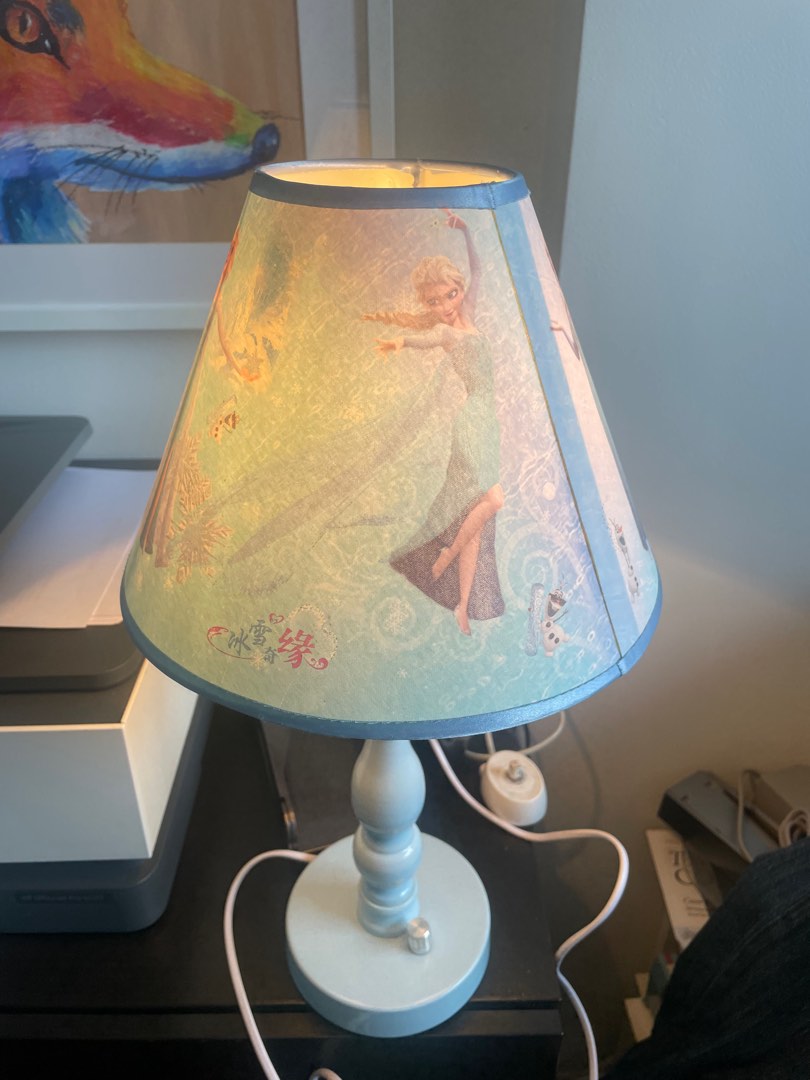 Frozen Elsa theme bedside light. Hobbies Toys Toys Games on