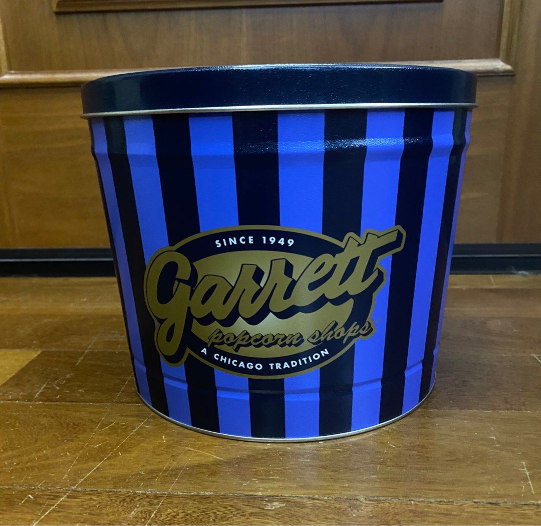Garrett popcorn tin, Hobbies & Toys, Collectibles & Memorabilia, Fan