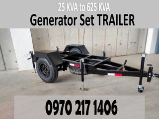 Generator Set Trailer 15KVA to 625KVA Generator set