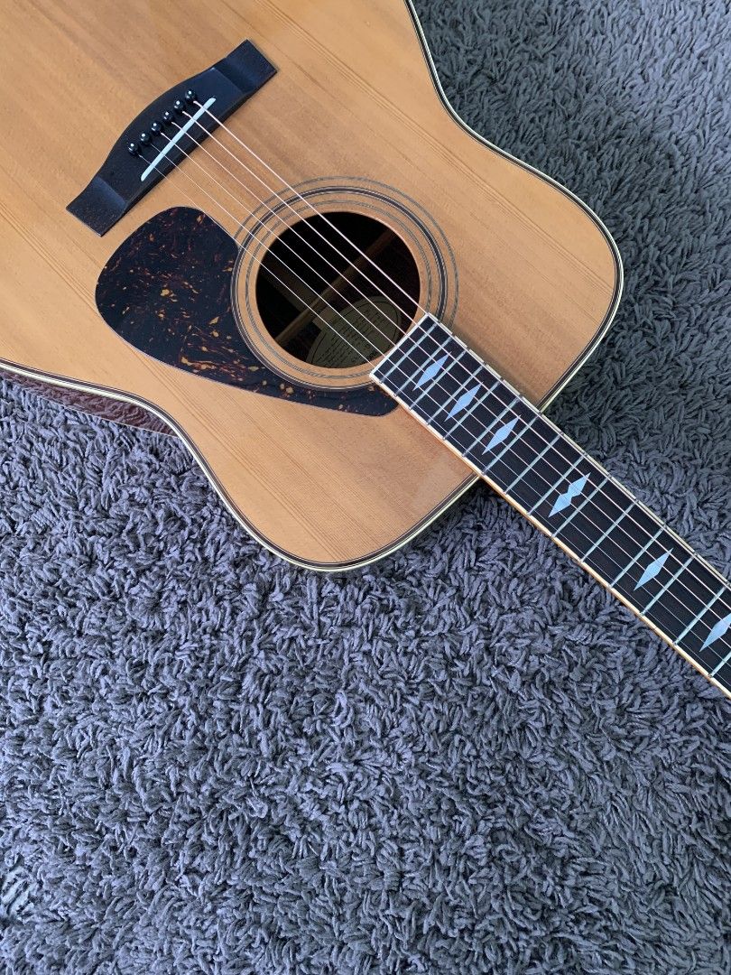 Gitar akustik vintage hiend yamaha FG 375S 1975 solid ezo top RARE Mulus not cort ibanez martin taylor