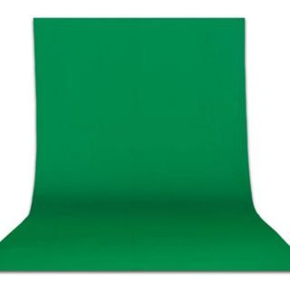 Green Screen Photography Background for Live Streamers, Webinars, Online Class and Studios