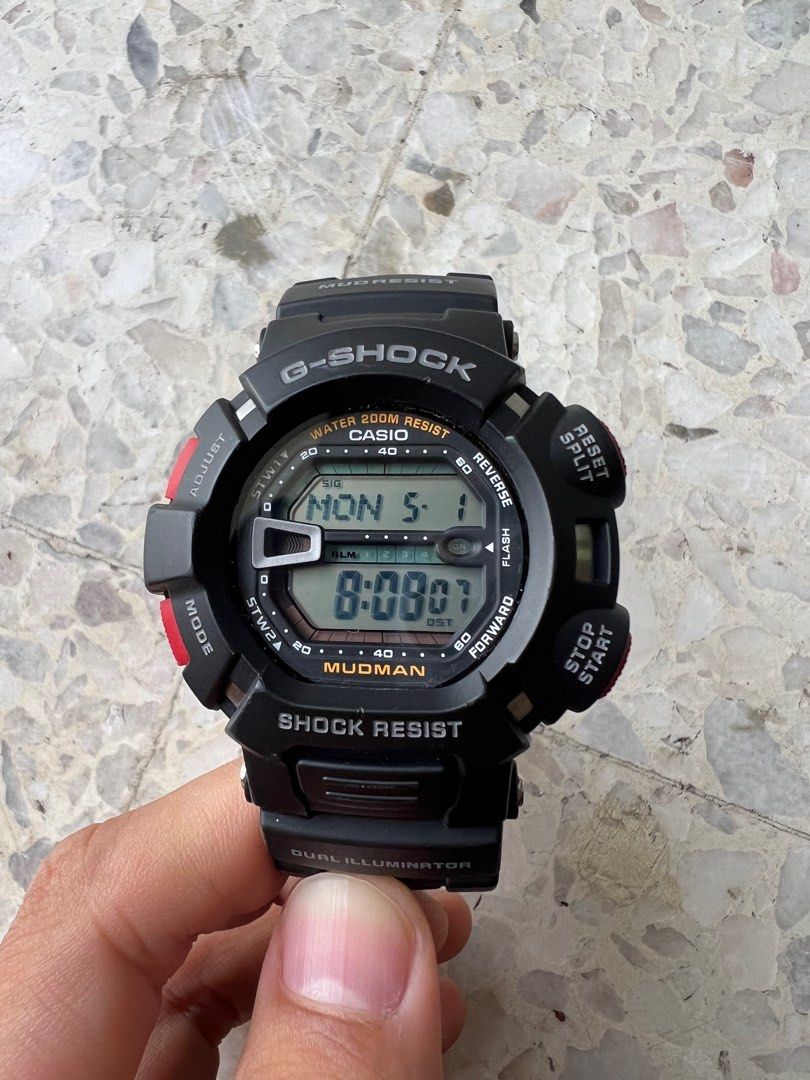 Harga jam g shock g 9000 mudman clearance