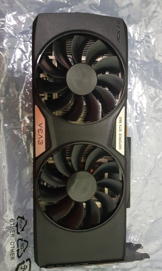 EVGA GEFORCE GTX 960 4GB VRAM Graphic Card Computers Tech