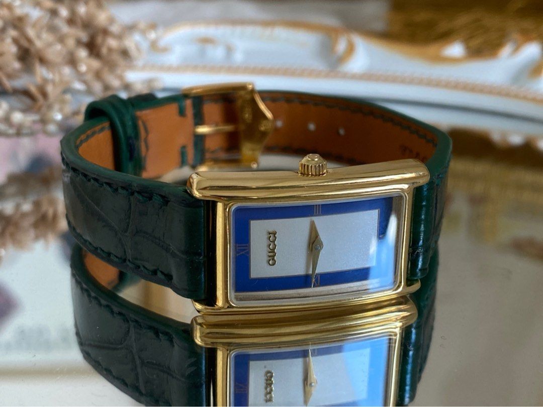 Gucci ladies rectangular watch clearance