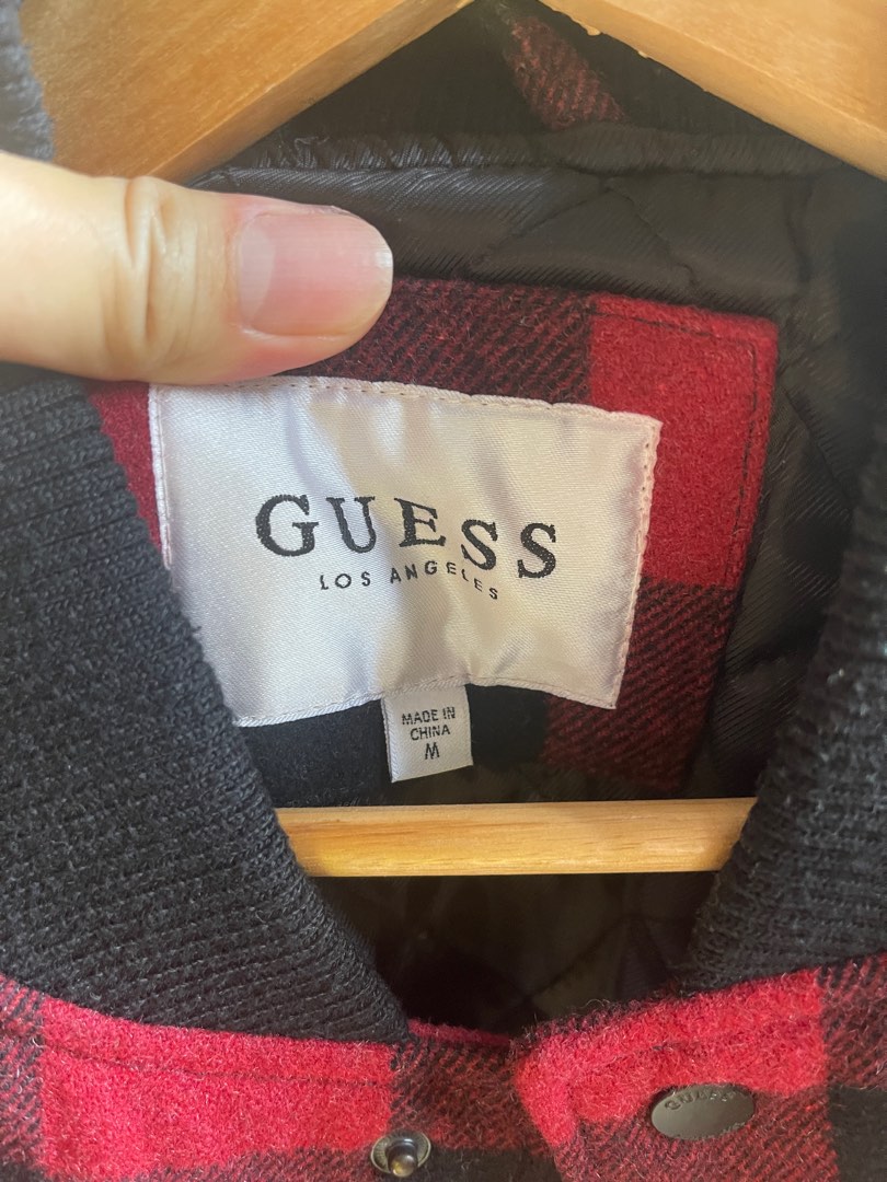 Guess jacket, Men's Fashion, Coats, Jackets and Outerwear on Carousell