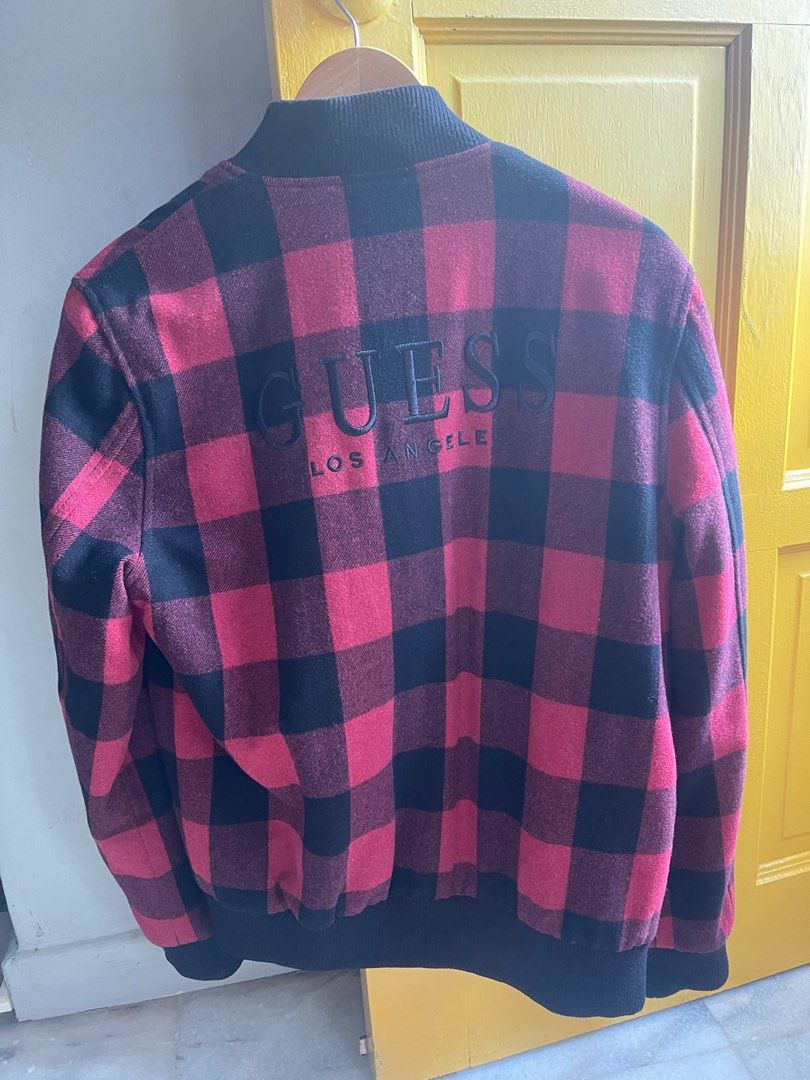 Guess jacket, Men's Fashion, Coats, Jackets and Outerwear on Carousell