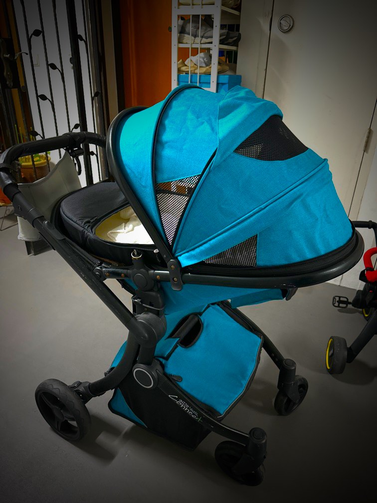 Guzzle Guss Connect Stroller with and Wheeled Board, Babies