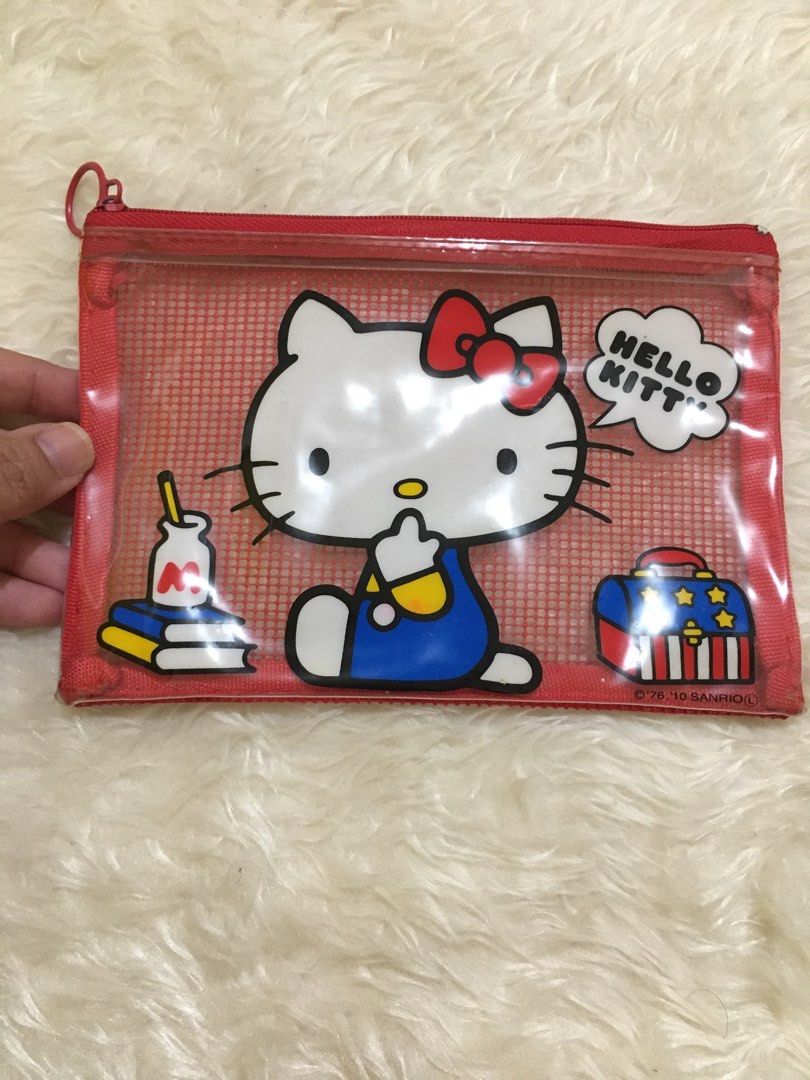 Hello Kitty pouch on Carousell