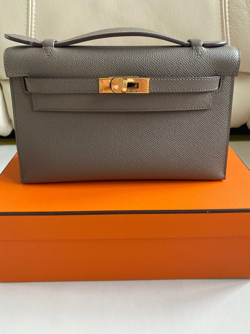Kelly pochette epsom clearance