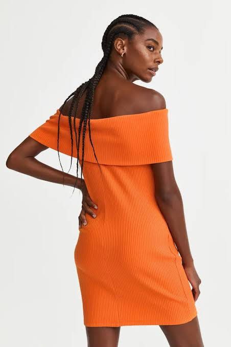 H&m sales bardot dress