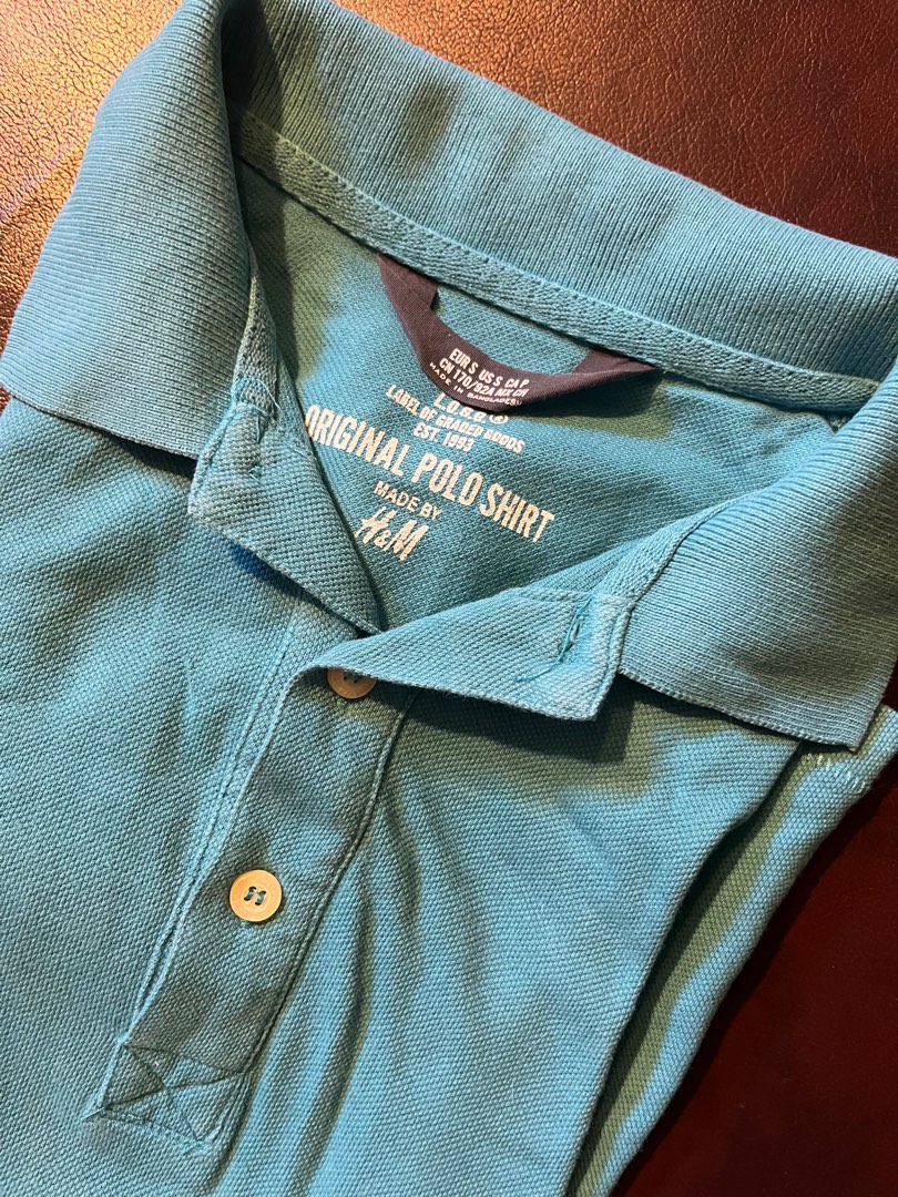 H&M Polo Shirt, Men's Fashion, Tops & Sets, Tshirts & Polo Shirts on Carousell