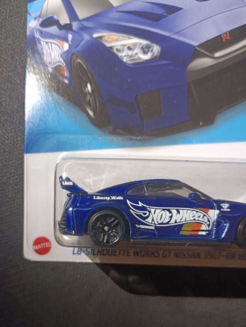 Hot Wheels LB-Silhouette Works GT Nissan 35GT-RR Ver.2 Blue LBWK ...