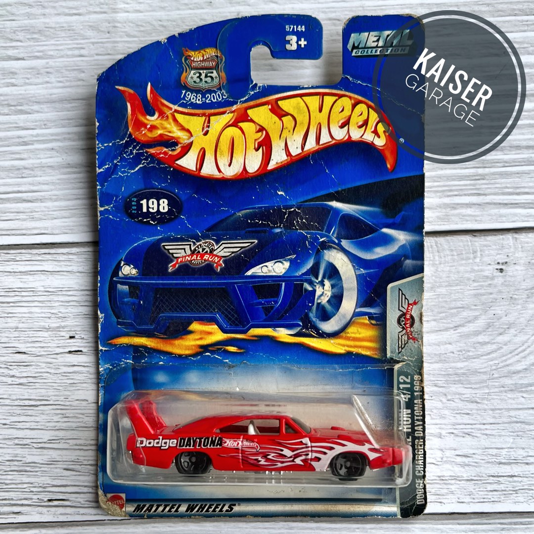 Hot Wheels Rare Item Dodge Charger Daytona 1969 Final Run Bad
