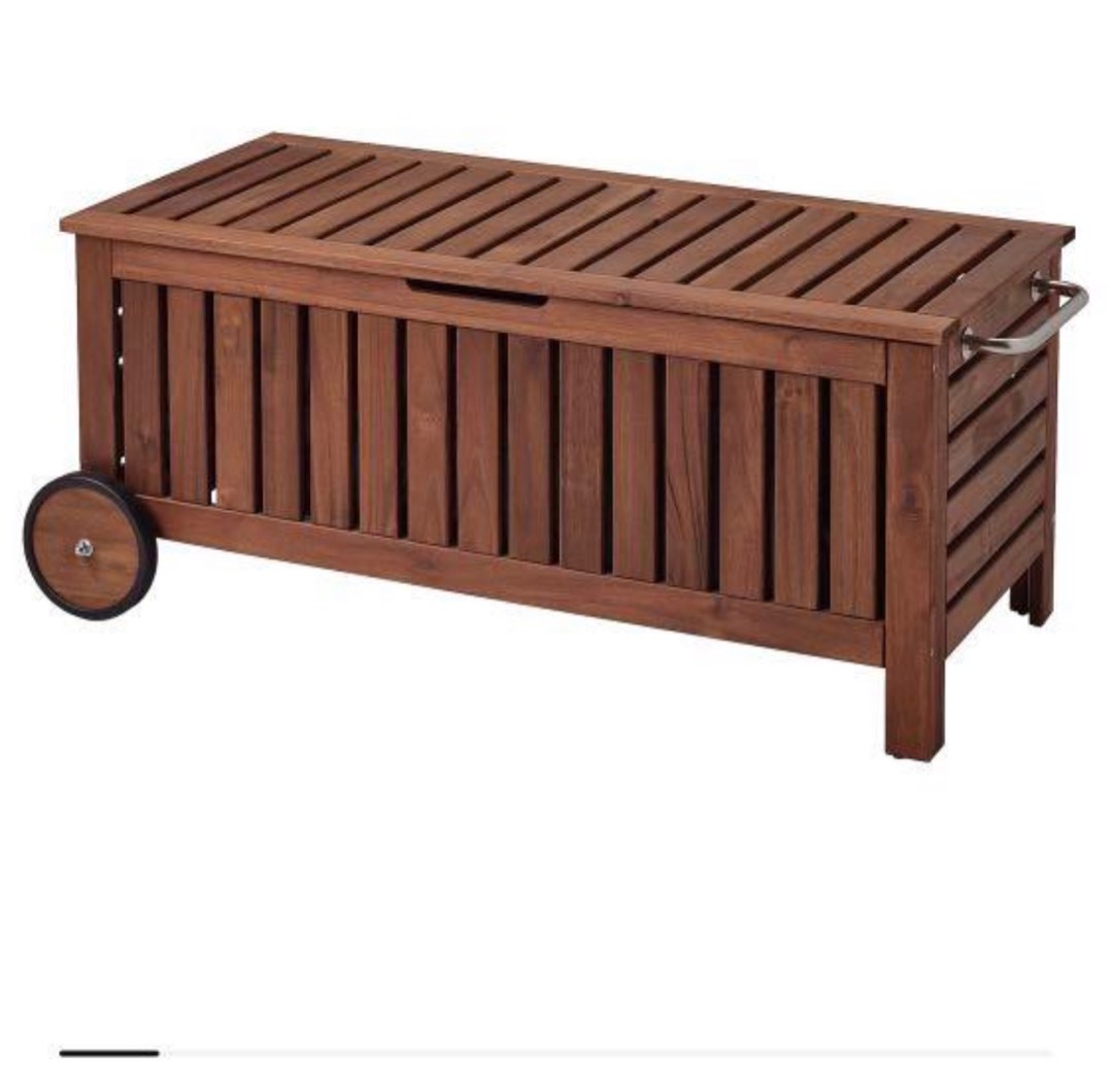 Ikea Applaro trunk with wheels, Furniture & Home Living, Furniture