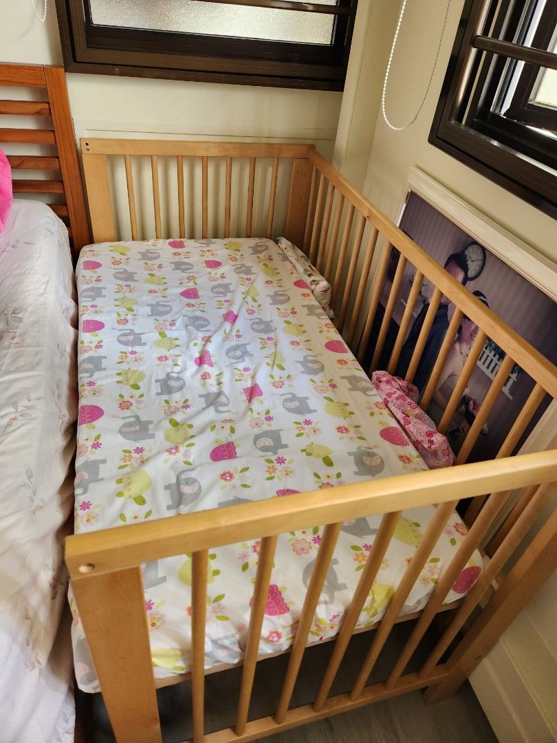 Ikea Baby Cot, Babies & Kids, Baby Nursery & Kids Furniture, Cots ...
