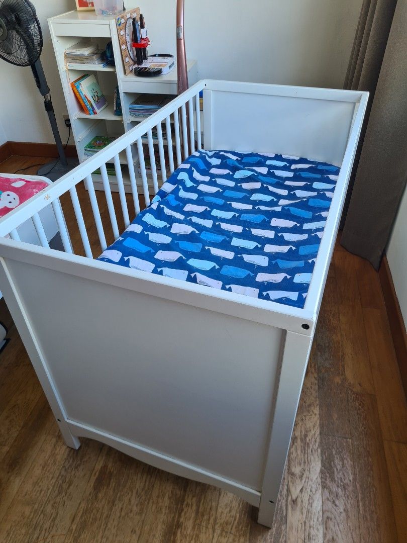 Ikea Crib + Mattress, Babies & Kids, Baby Nursery & Kids Furniture