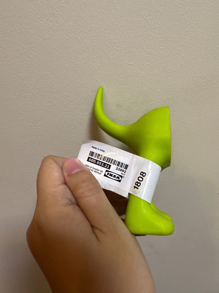 2 pcs Ikea Dinosaur Tail Wall Hooks (take both for listed price) (Category: Wall Decor) located in Taguig. Submitted by mid20springcleaners (Listing ID 1229580310, Image 1). Description: .