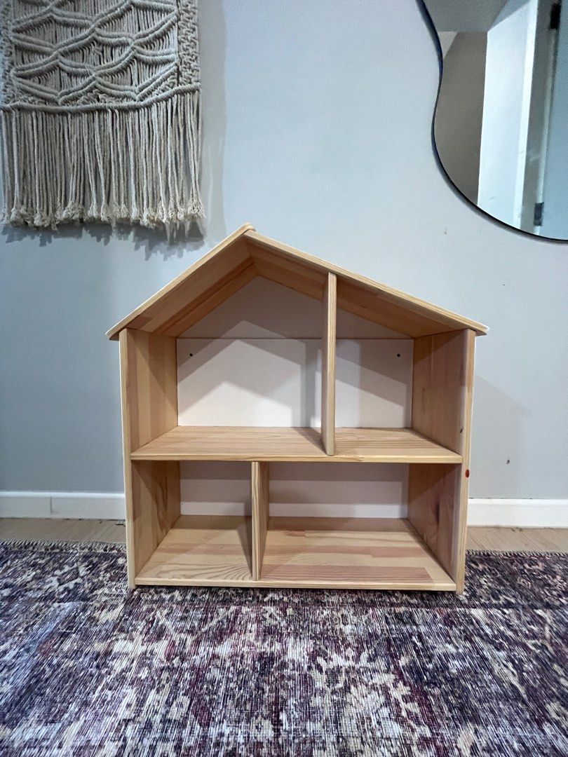Ikea Flisat Wall Shelf Doll House, Furniture & Home Living, Furniture