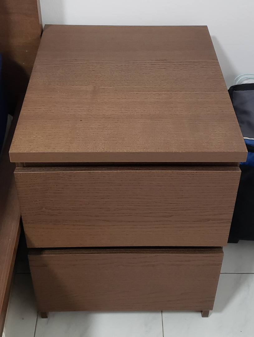 IKEA Malm Nightstands (02), Furniture & Home Living, Furniture, Other