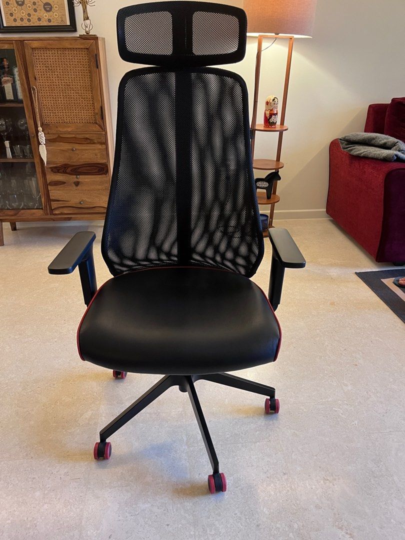IKEA office / gaming chair Matchspel, Furniture & Home Living