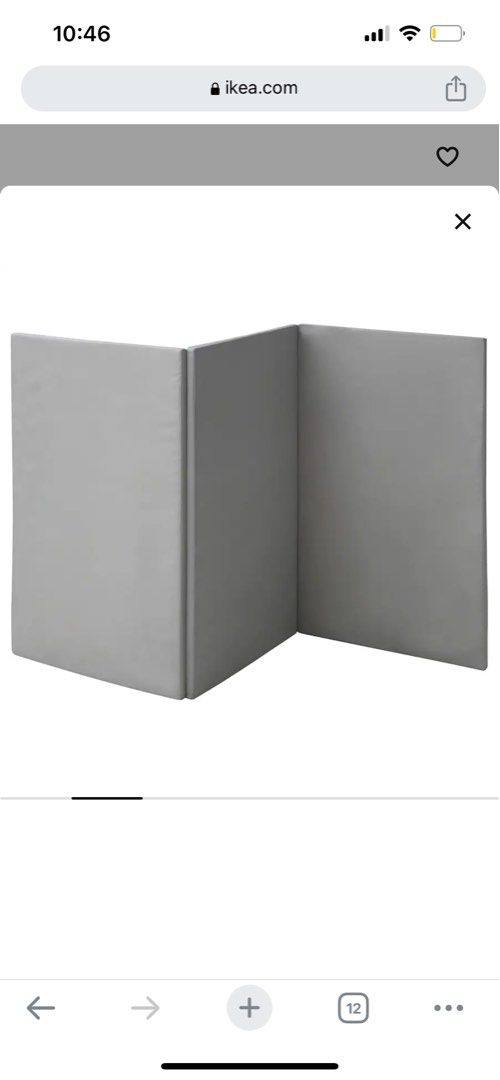 IKEA PASSBIT Folding gym mat, Babies & Kids, Infant Playtime on Carousell