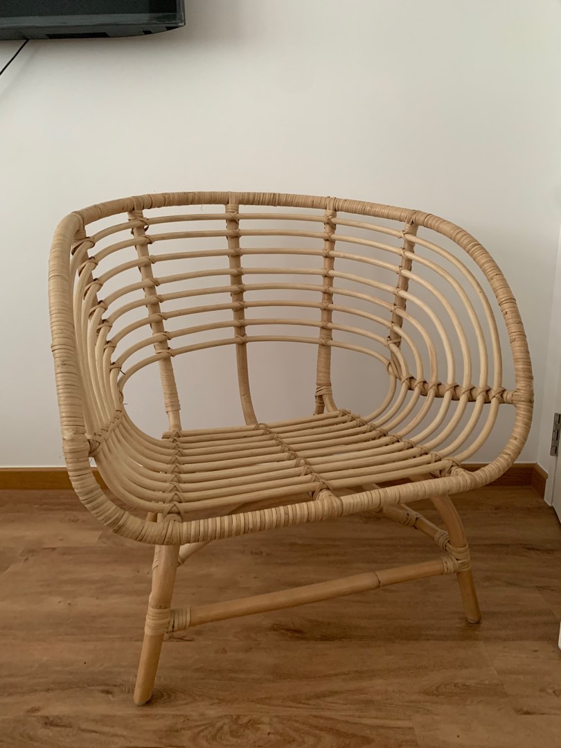 Rattan accent chair discount ikea