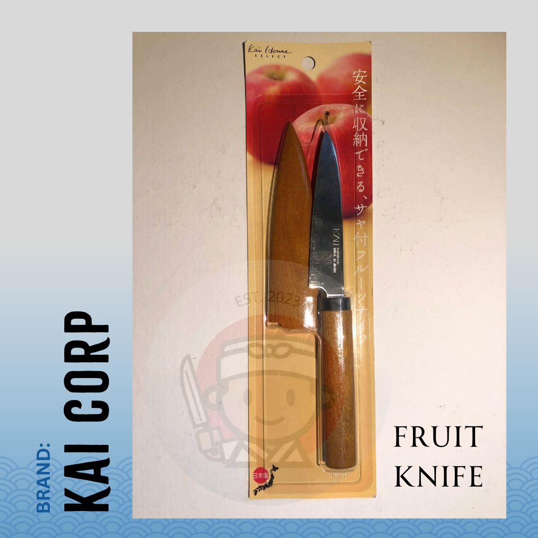 (Imported) Premium Japanese Knife Kai Corp. Fruit Knife on Carousell