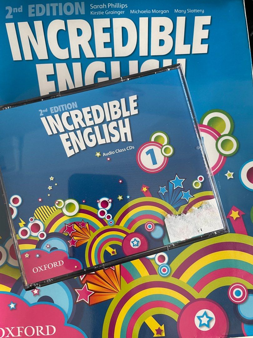 書本　Book,　教科書-　English　文具,　1:　興趣及遊戲,　Class　Incredible　Carousell