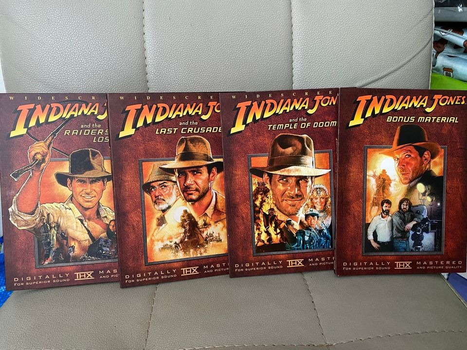 INDIANA JONES ,The complete DVD movie collection ( BOX SET ) ( 有