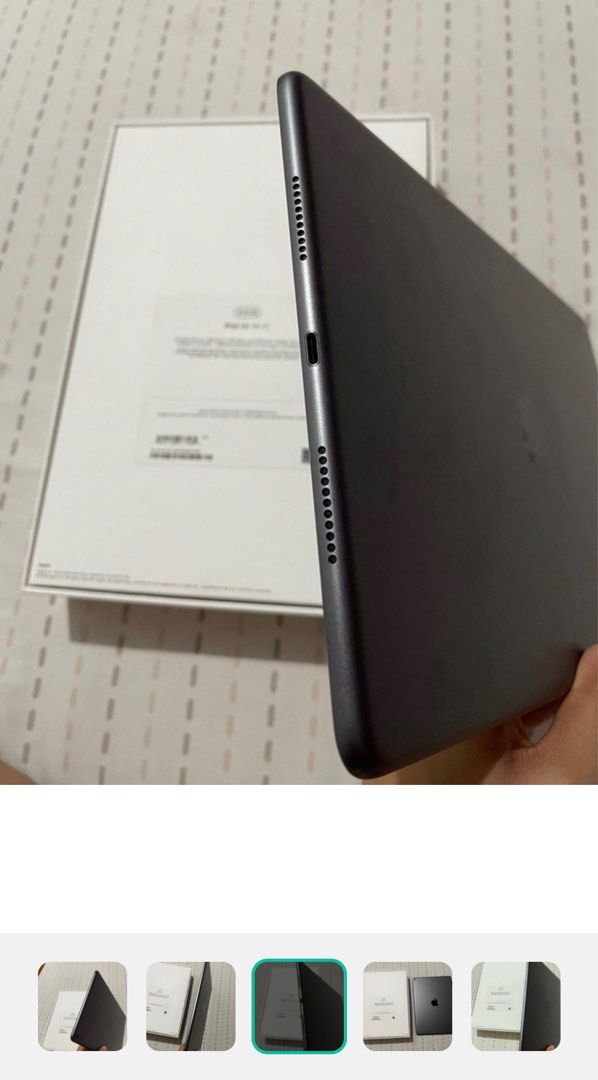 Ipad Air 3 (Category: iPad) located in Pasig City. Submitted by jeyzwup (Listing ID 1229568320, Image 2). Description: Ipad Air 3 64 GB With free case With original box With Original Charger And with goojodoq pencil.